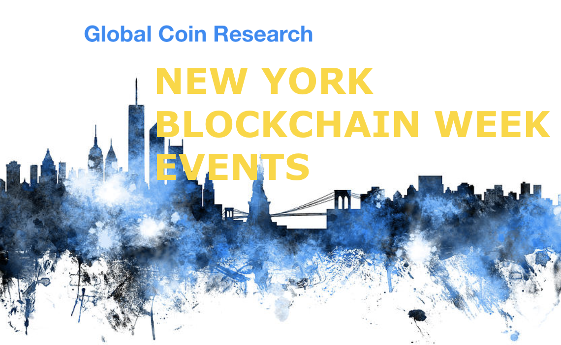 Global Coin Research New York Blockchain Week Events