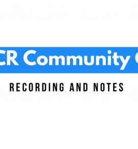 GCR Community Call Recap 05 Apr 2022